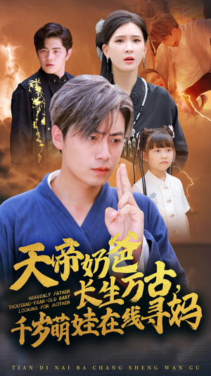 天帝奶爸长生万古，千岁萌娃在线寻妈（52集）最火短剧热播
