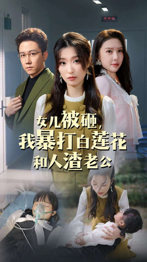 女儿被砸，我暴打白莲花和人渣老公（30集）超甜短剧分享