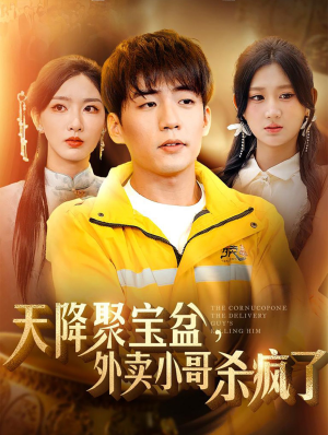 天降聚宝盆，外卖小哥杀疯了（81集）超甜短剧抢先看
