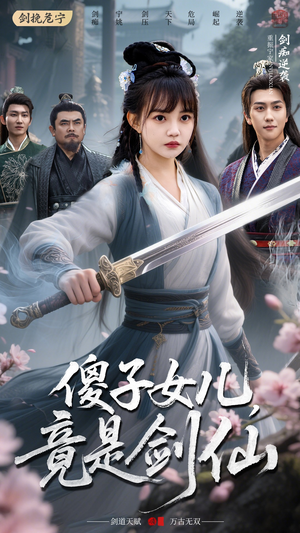 傻子女儿竟是剑仙（50集）直接看到大结局