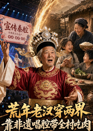 荒年老汉穿两界：靠非遗唱腔带全村吃肉（73集）每日短剧追不停