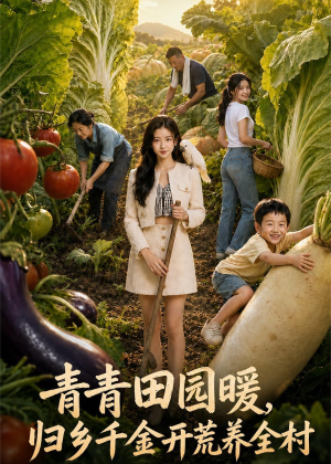 青青田园暖，归乡千金开荒养全村（99集）精彩短剧后续