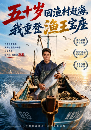 五十岁回渔村赶海，我重登渔王宝座（61集）上热门短剧