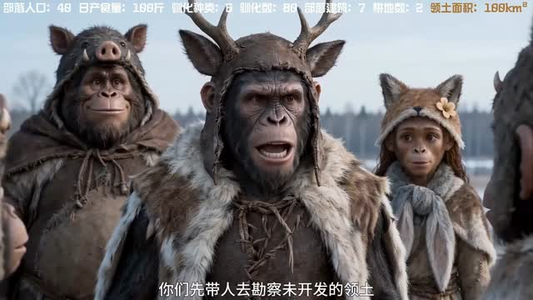 穿成南方古猿，生存百万年！第二季（50集）推荐热门短剧