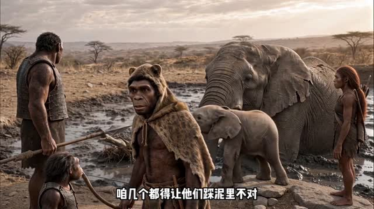 穿越成猿人第二季，大迁徙（58集）抢先看热门短剧